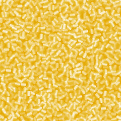 Seamless golden background consisting of shiny gold circles.