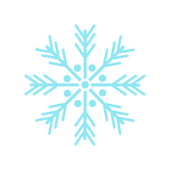 New Year's snowflake