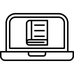 Online Learning Icon