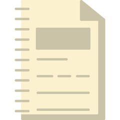 Obraz premium Notebook Icon