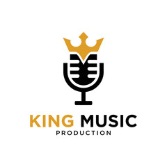 King Music Logo Design