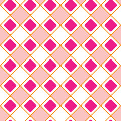 Abstract Psychedelic Geometric Squares Seamless Pattern Trendy Fashion Colors Perfect for Allover Fabric Print or Wrapping Paper Minimal Multicolor Vector Design