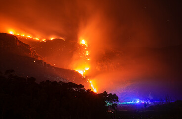plano general incendio forestal, bomberos