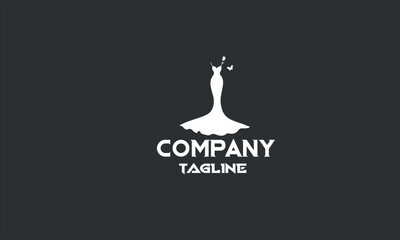 minimal female clothing designer logo