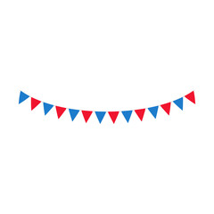 Obraz premium The 4 th of july. American flag. For celebrating America's Independence Day