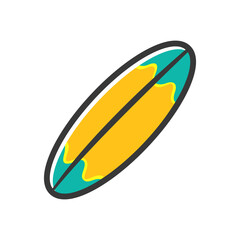 Watermelon and ice cream vector Helps to relax in summer Beach trip concept.