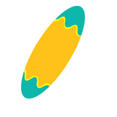 Watermelon and ice cream vector Helps to relax in summer Beach trip concept.