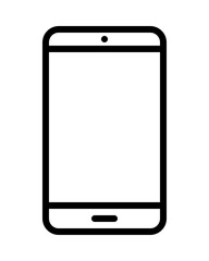 Gadgets and electronic devices flat line icon. Outline sign mascara for mobile concept and web design, store