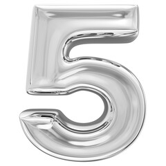 3d number 5