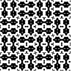 Design seamless monochrome geometric pattern. Abstract background. Vector art.Perfect for site backdrop, wrapping paper, wallpaper, textile and surface design. 