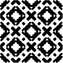 Design seamless monochrome geometric pattern. Abstract background. Vector art.Perfect for site backdrop, wrapping paper, wallpaper, textile and surface design. 