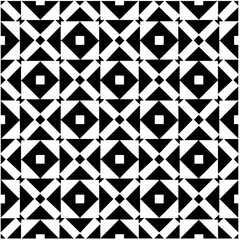 Design seamless monochrome geometric pattern. Abstract background. Vector art.Perfect for site backdrop, wrapping paper, wallpaper, textile and surface design. 