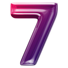 3d number 7
