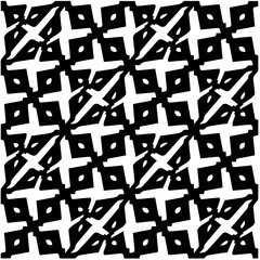 Design seamless monochrome geometric pattern. Abstract background. Vector art.Perfect for site backdrop, wrapping paper, wallpaper, textile and surface design. 