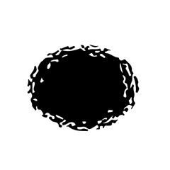 Texture grunge frame set. Imperfect text frame design for rough backgrounds.