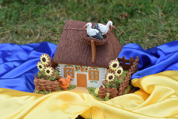 Plätzchenhaus - Dekoration - Ukraine - Haus