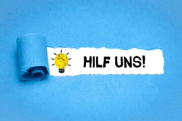 hilf uns!