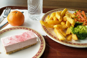 Lunch at the Irish canteen for Ukrainian refugees. Photo from a mobile phone.