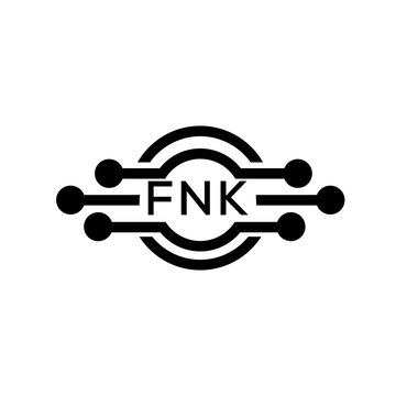 FNK letter logo. FNK best white background vector image. FNK Monogram logo design for entrepreneur and business.	
