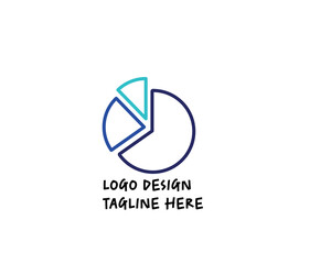 simple and modern logo design concept especially designed for the company with gradient and unique color theme. vector file eps 10