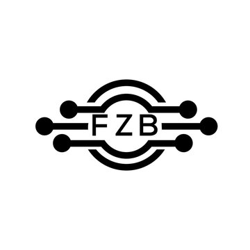 FZB letter logo. FZB best white background vector image. FZB Monogram logo design for entrepreneur and business.	
