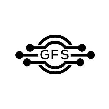 GFS letter logo. GFS best white background vector image. GFS Monogram logo design for entrepreneur and business.	
