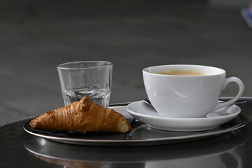 Coffee and Croissant