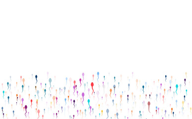 Sperm cell. Reproductive medicine health care pregnancy background