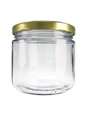 Frasco de vidrio Pimiento 12 oz - 350 ml, tapa Twist Off dorada