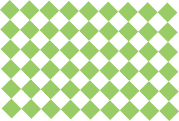 Beautiful patterned background for decorative plaid, argyle fabric, green.