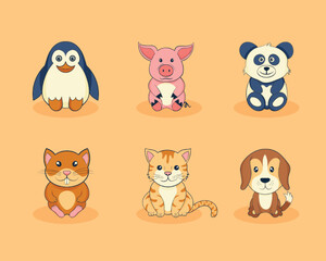 animal character collection