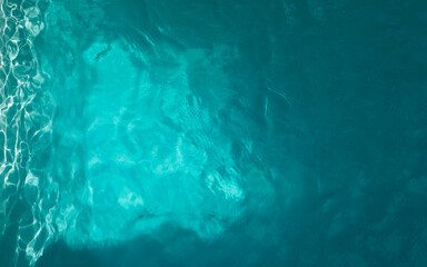 pool water texture. blue water. background	