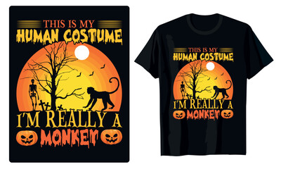 Happy Halloween T Shirt Design