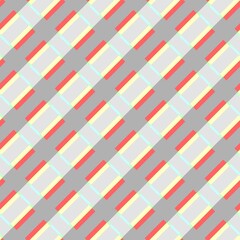 Original checkered background. Grid background with different cells. Abstract striped and checkered pattern. Illustration for scrapbooking.