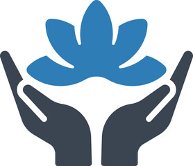 Yoga exercise icon