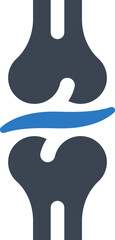 Bone cartilage icon