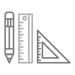 Geometry Greyscale Line Icon