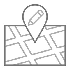 Edit Greyscale Line Icon