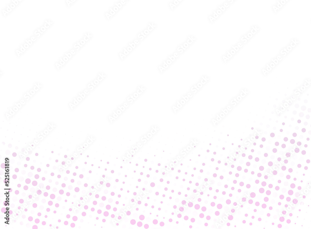 Aufkleber pink abstract dotted background with copy space. creative halftone pattern, design template and illu