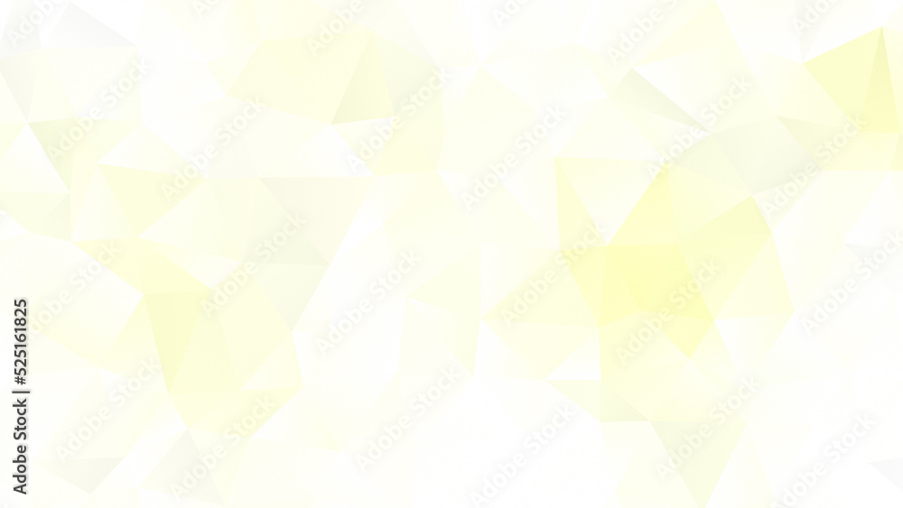 Poster very bright yellow polygon vector pattern background. abstract full frame 3d triangular low poly sty