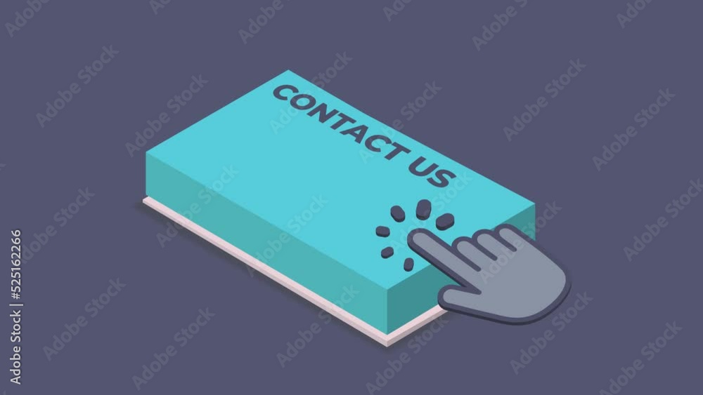 Wall mural contact us computer keyboard key. keyboard keys icon button. keys, button