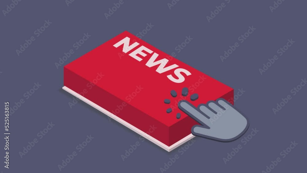 Aufkleber News computer keyboard key. Keyboard keys icon button. Keys, button