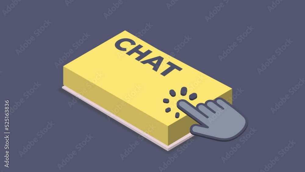 Aufkleber Chat computer keyboard key. Keyboard keys icon button. Keys, button