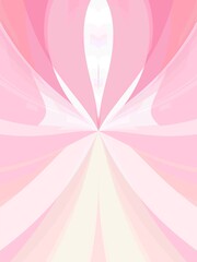 Obraz premium Pink and cream abstract effect, fantasy background.