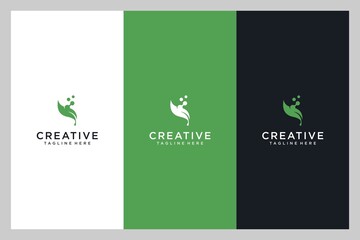 natural extract logo design