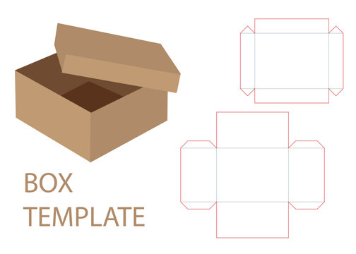 set of boxes template