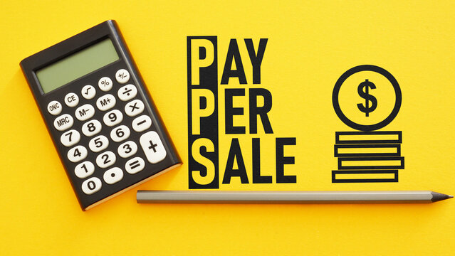Pay per sale PPS is shown using the text