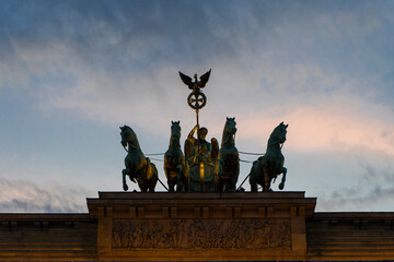 Berlin Brandenburger Tor, Quadriga © BerlinKonrad