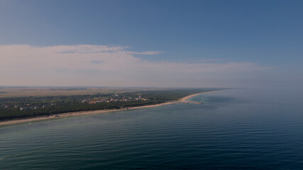 Fototapeta Morze Bałtyckie z drona obraz