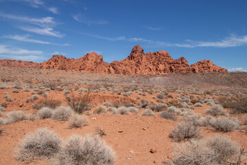 Aztec sandstone at Valley of Fire State Park in Nevada, USA